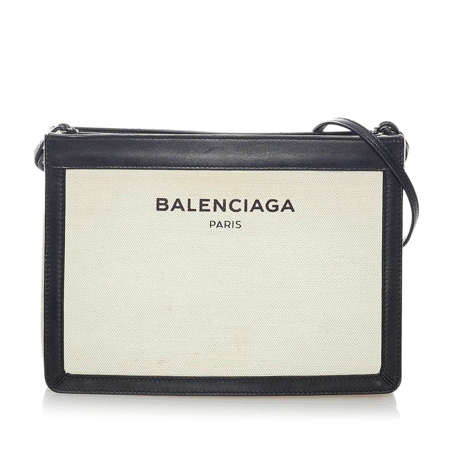 Balenciaga Navy Pochette S Canvas Crossbody Bag