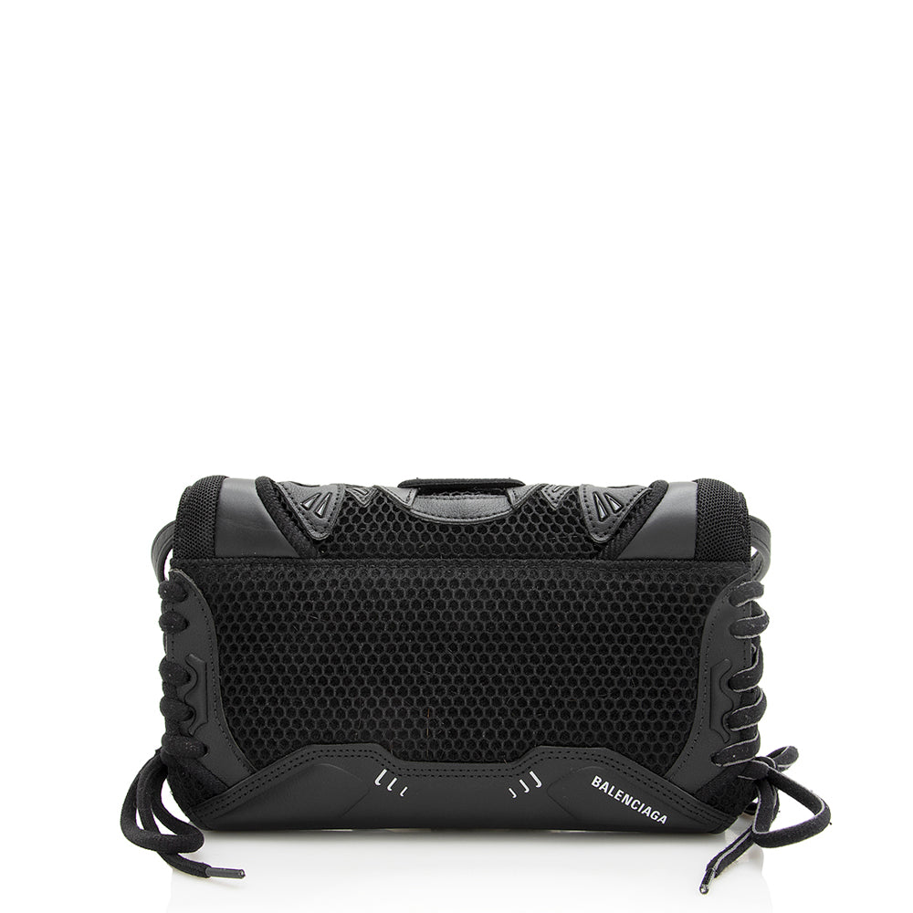 Balenciaga Nylon SneakerHead Phone Holder Crossbody