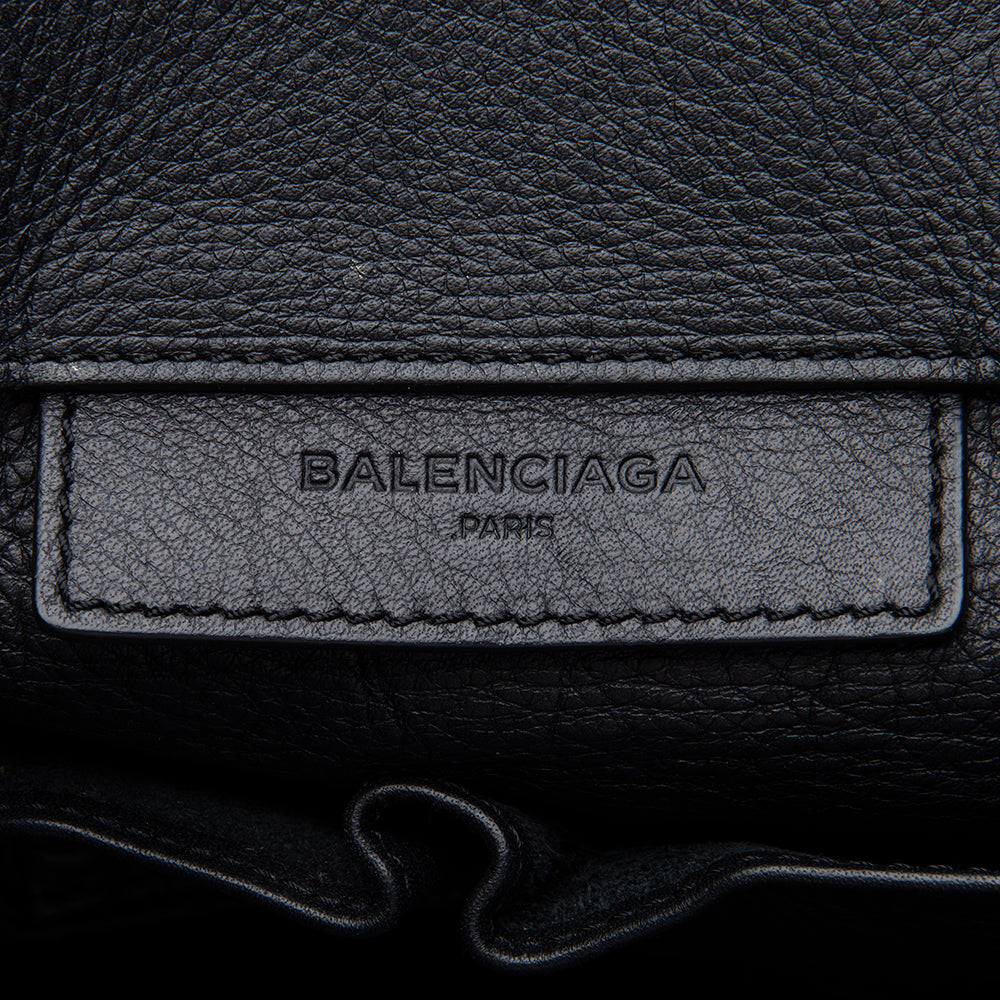 Balenciaga Veau Leather Papier A4 Zip Around Tote