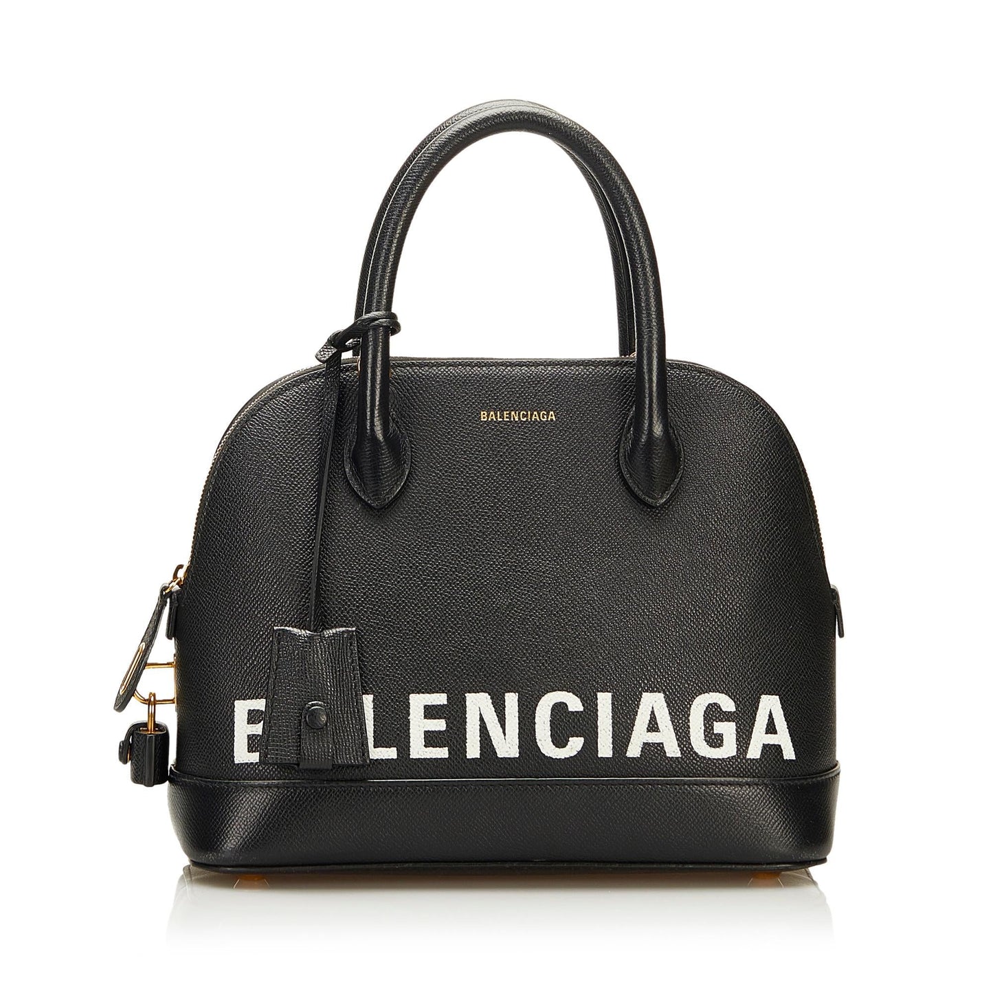 Balenciaga Ville Leather Satchel