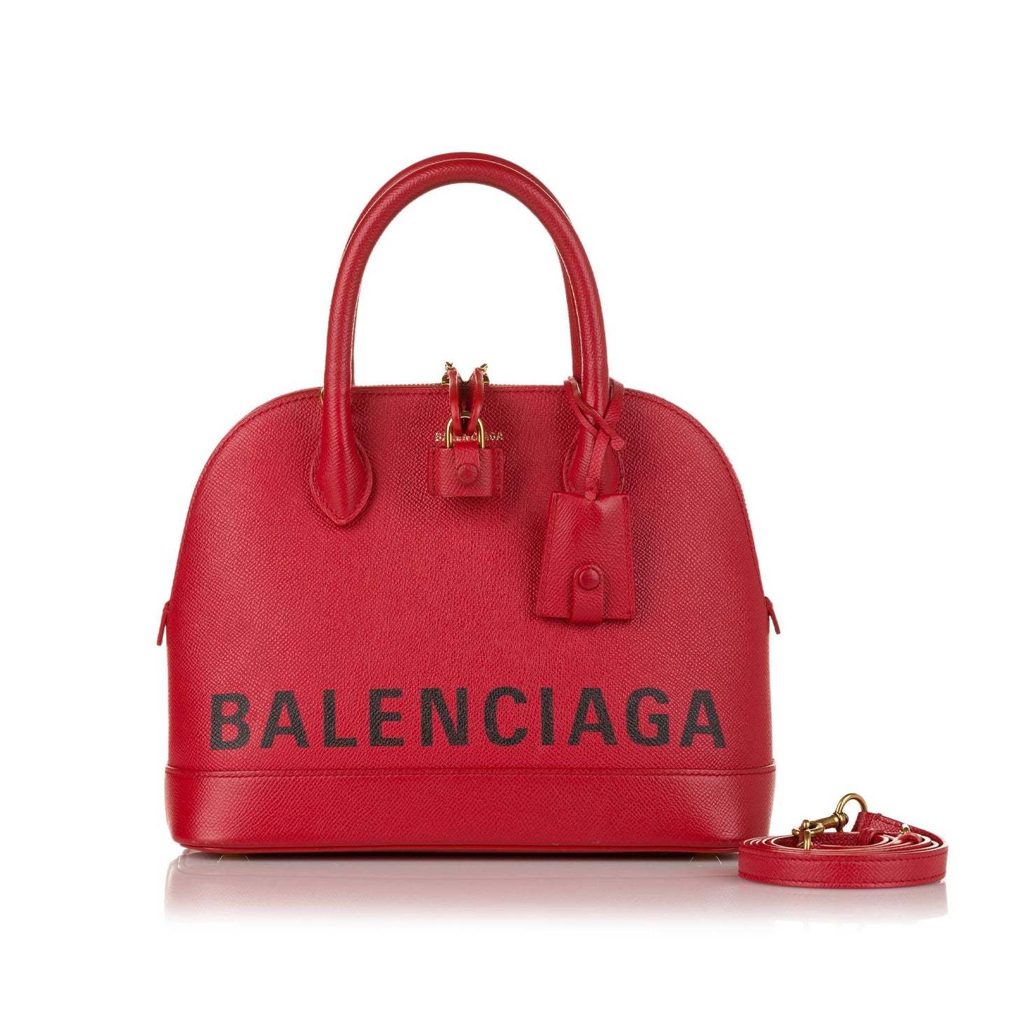 Balenciaga Ville Leather Satchel