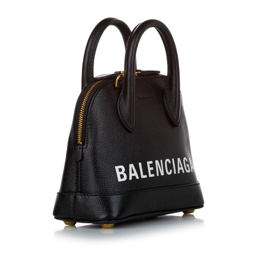 Balenciaga Ville XXS Leather Satchel