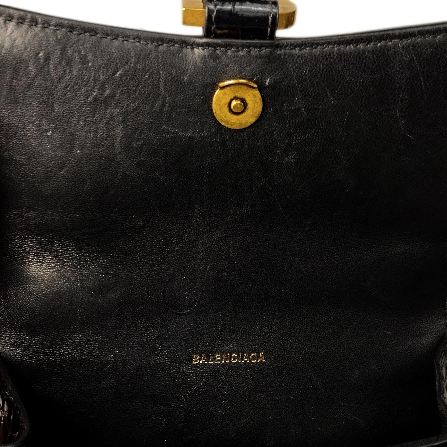 Balenciaga XS Embossed Hourglass