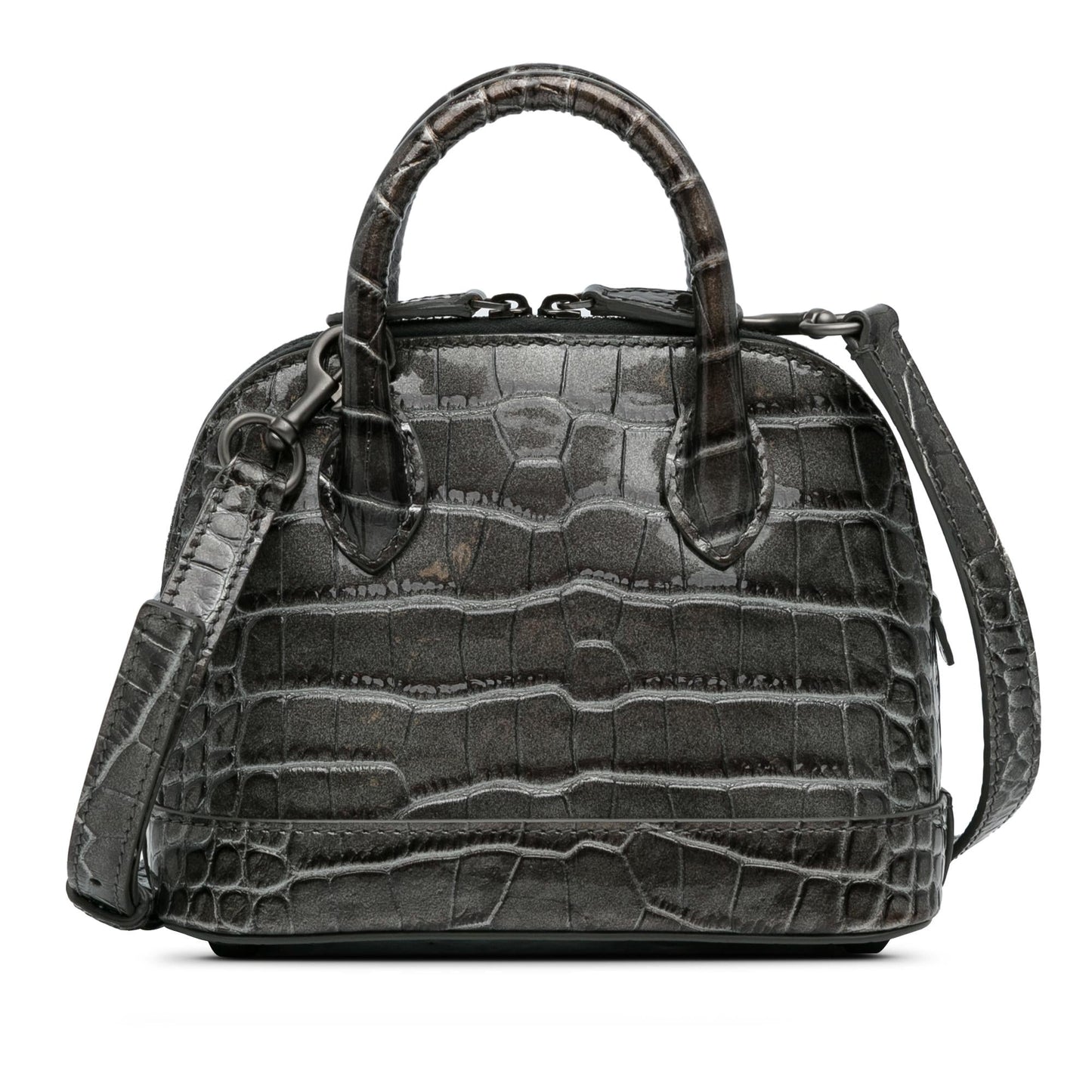 Balenciaga XS Embossed Ville Satchel