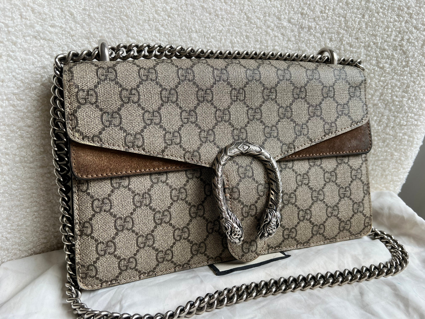 Gucci Dionysus GG Supreme Small Shoulder Bag