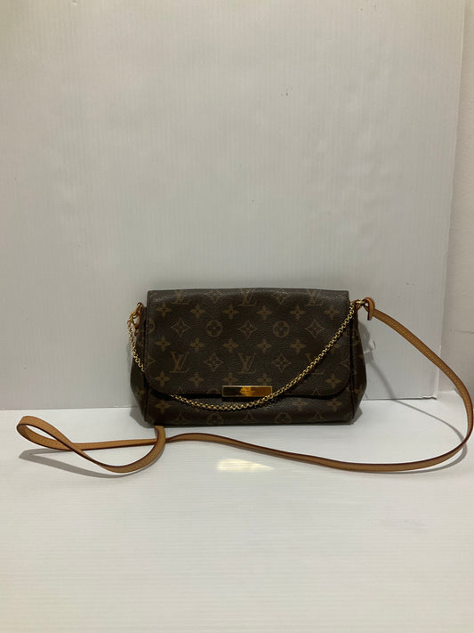 Crossbody Luxury Designer By Louis Vuitton In Brown, Size:Small