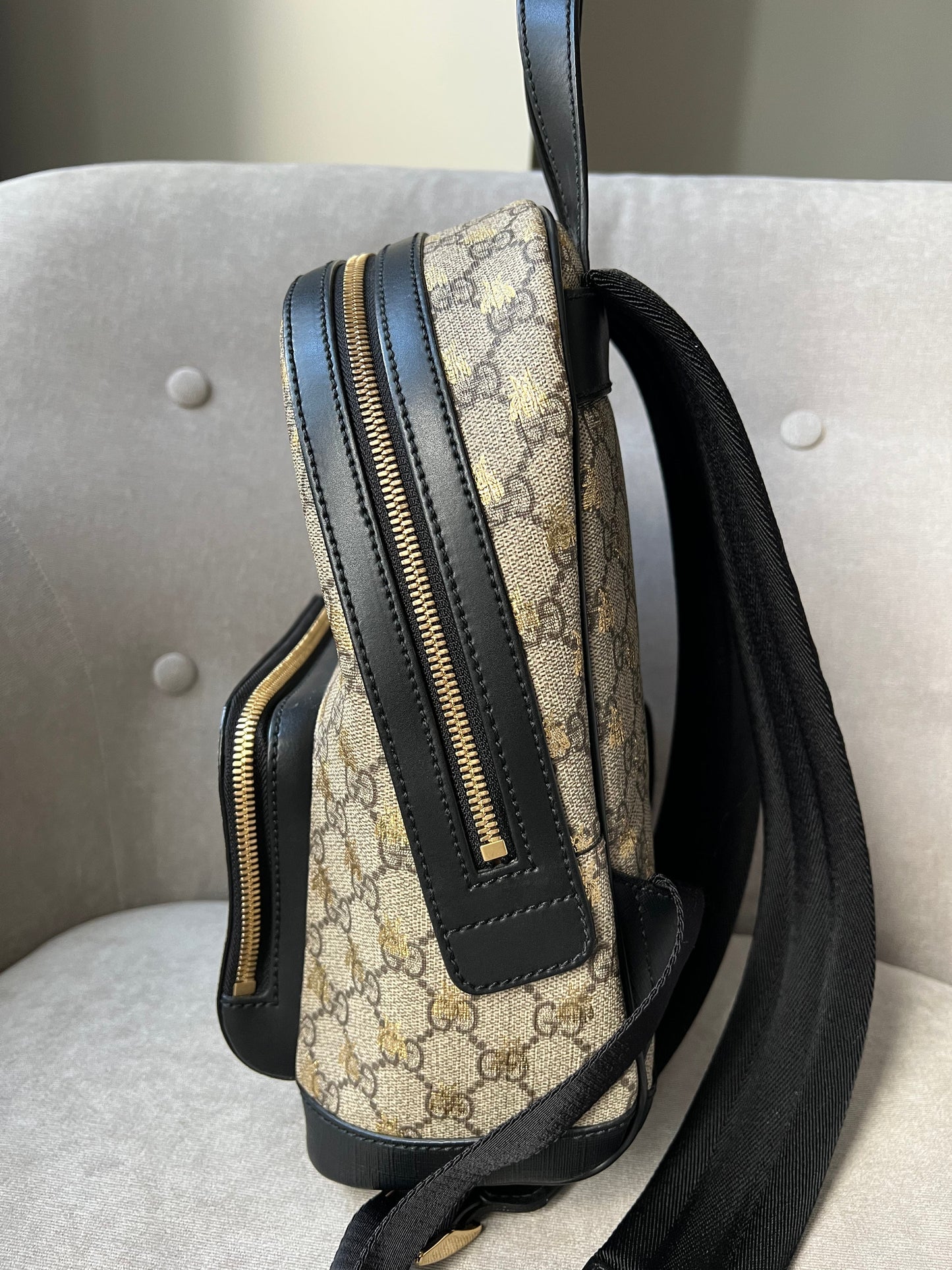 Gucci Supreme Bee Small Backpack