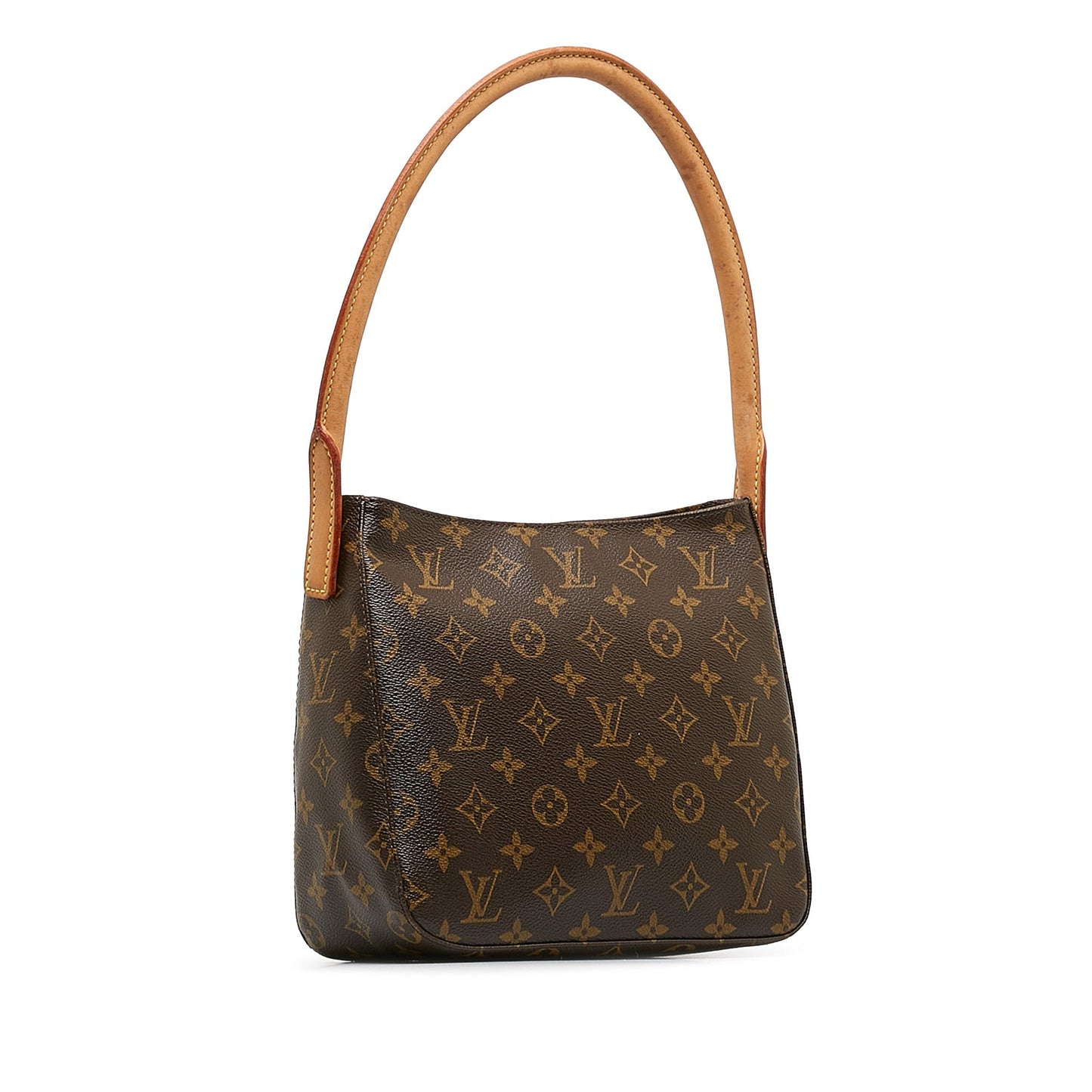 Brown Louis Vuitton Monogram Looping MM Shoulder Bag