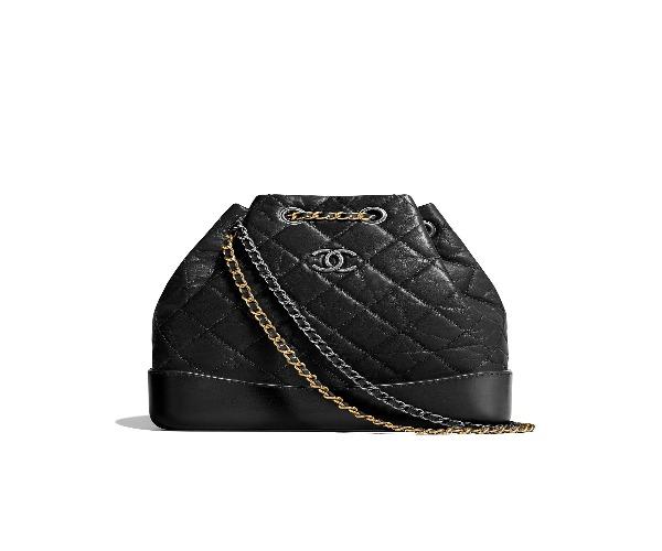 Chanel Small Gabrielle Backpack Black