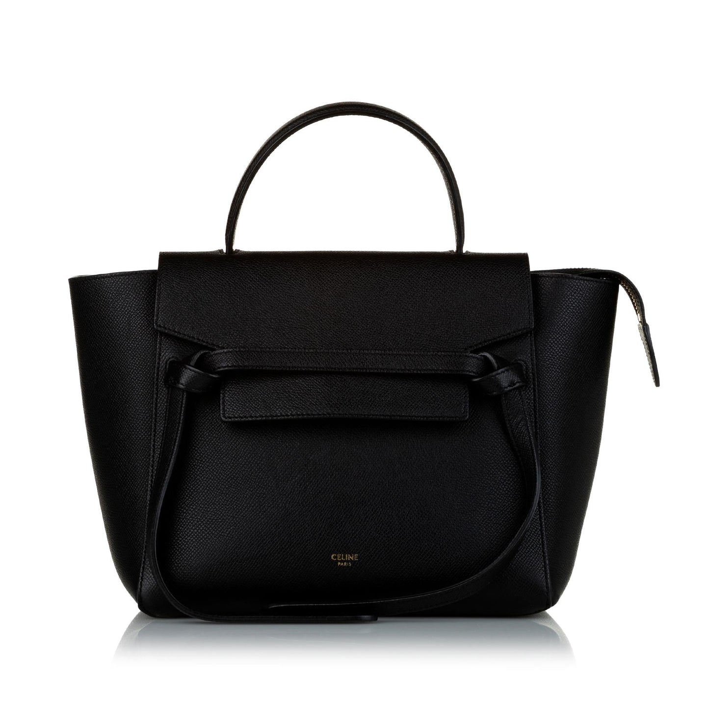 Celine Belt Leather Satchel