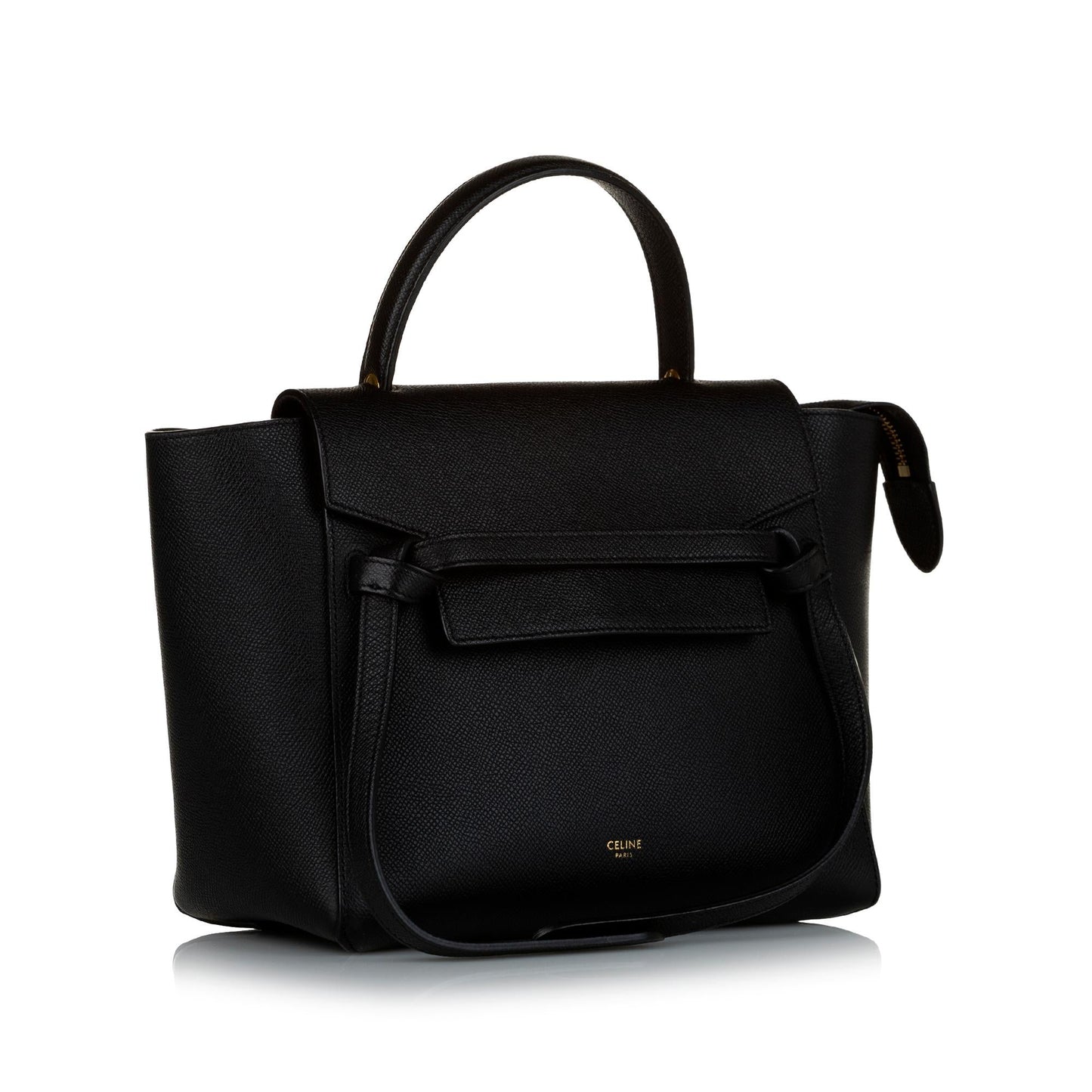 Celine Belt Leather Satchel