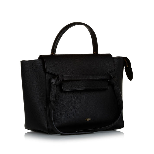 Celine Belt Leather Satchel