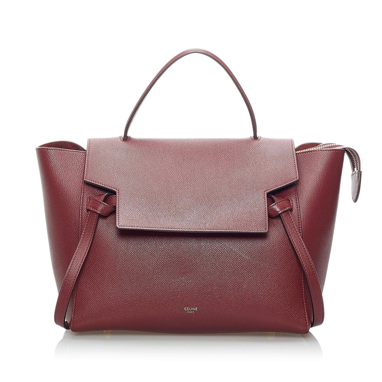 Celine Belt Leather Satchel