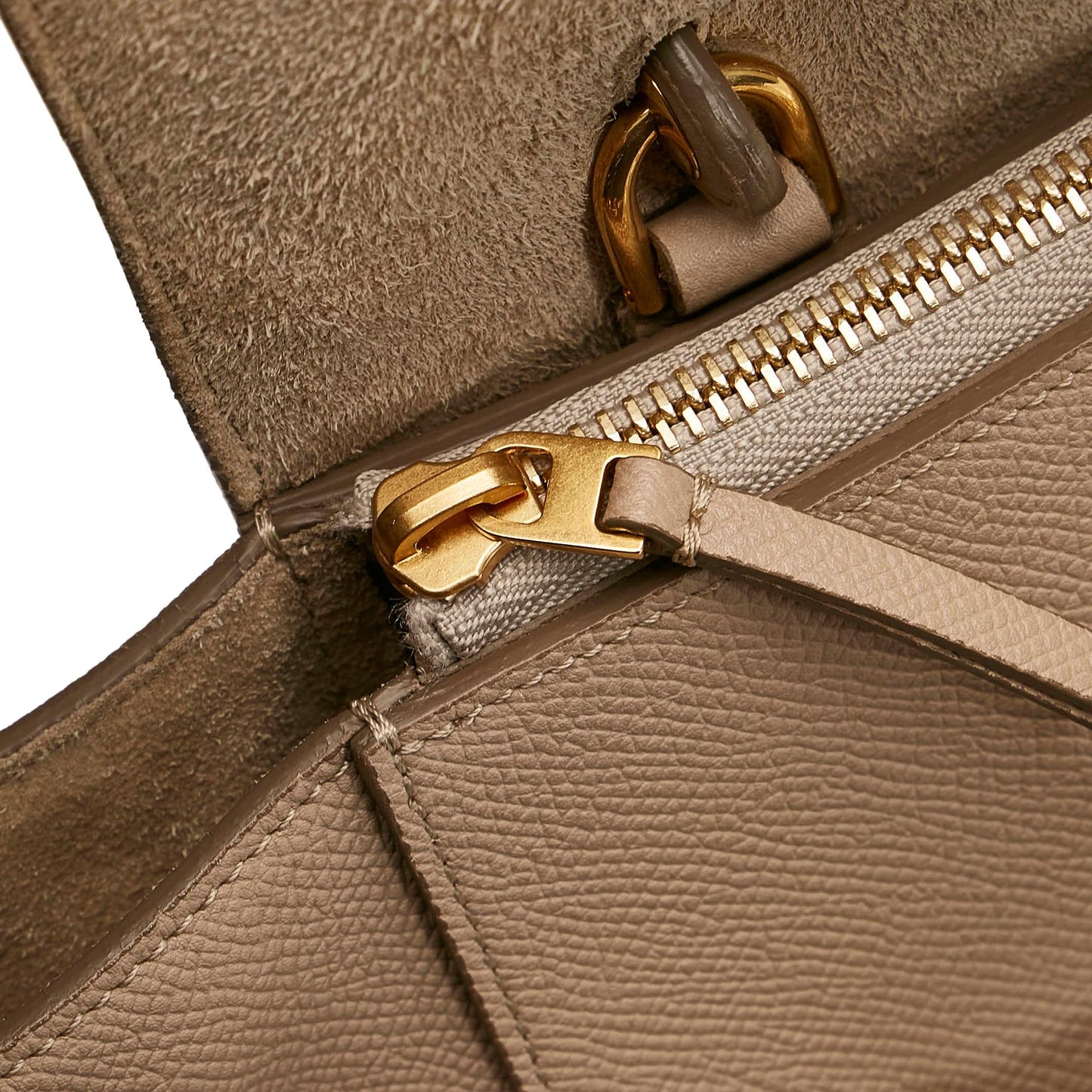 Celine Belt Leather Satchel