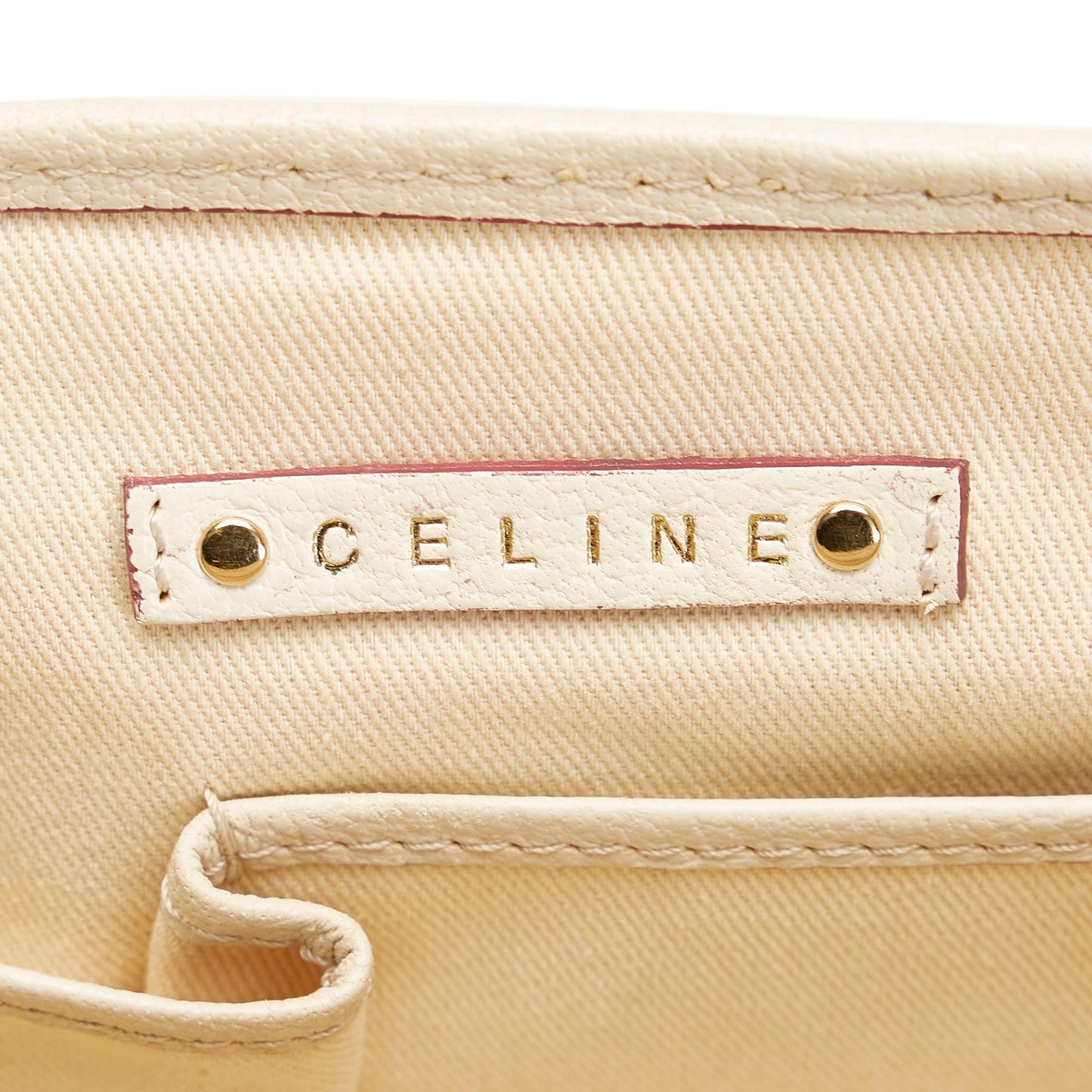 Celine Boogie Canvas Handbag