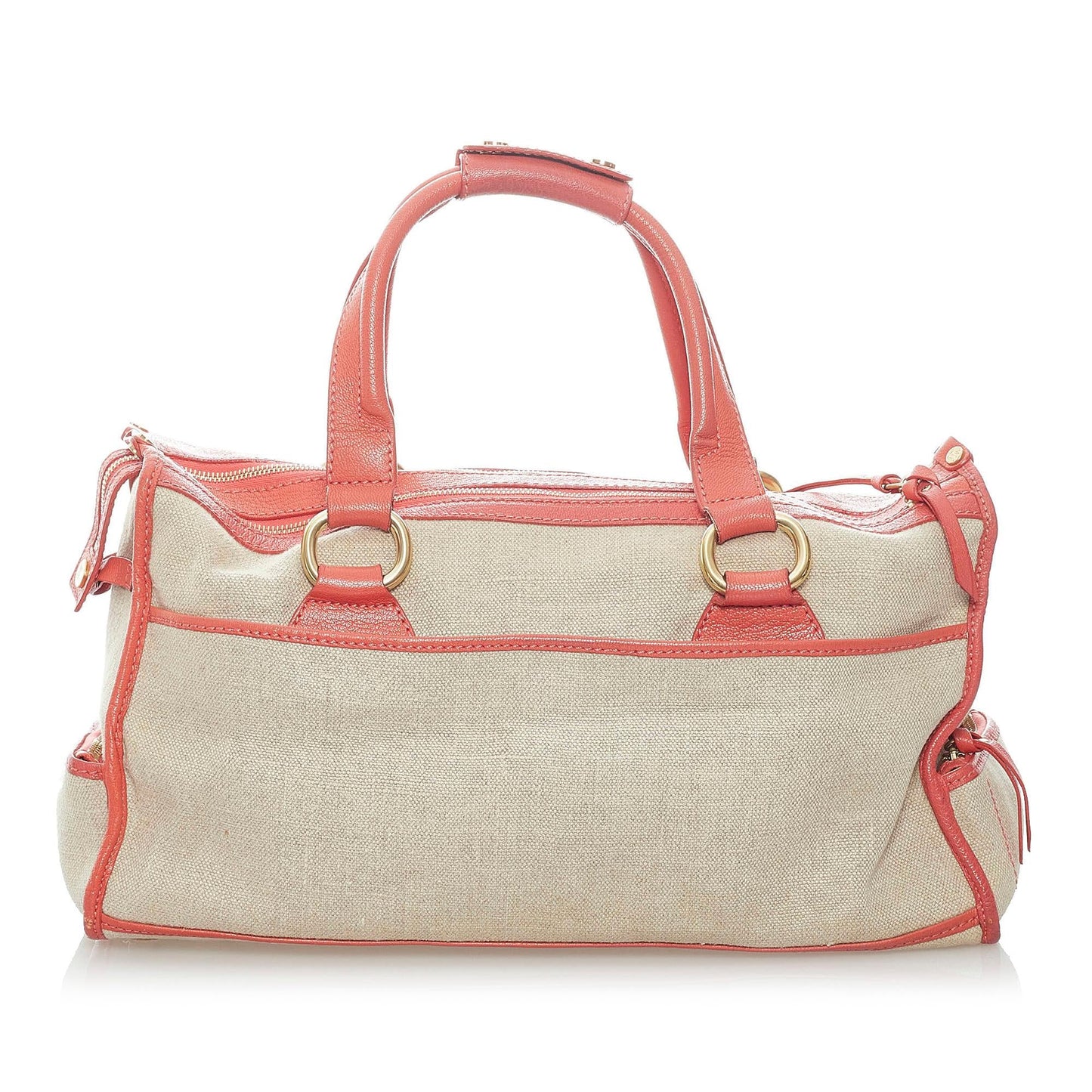 Celine Boogie Canvas Handbag