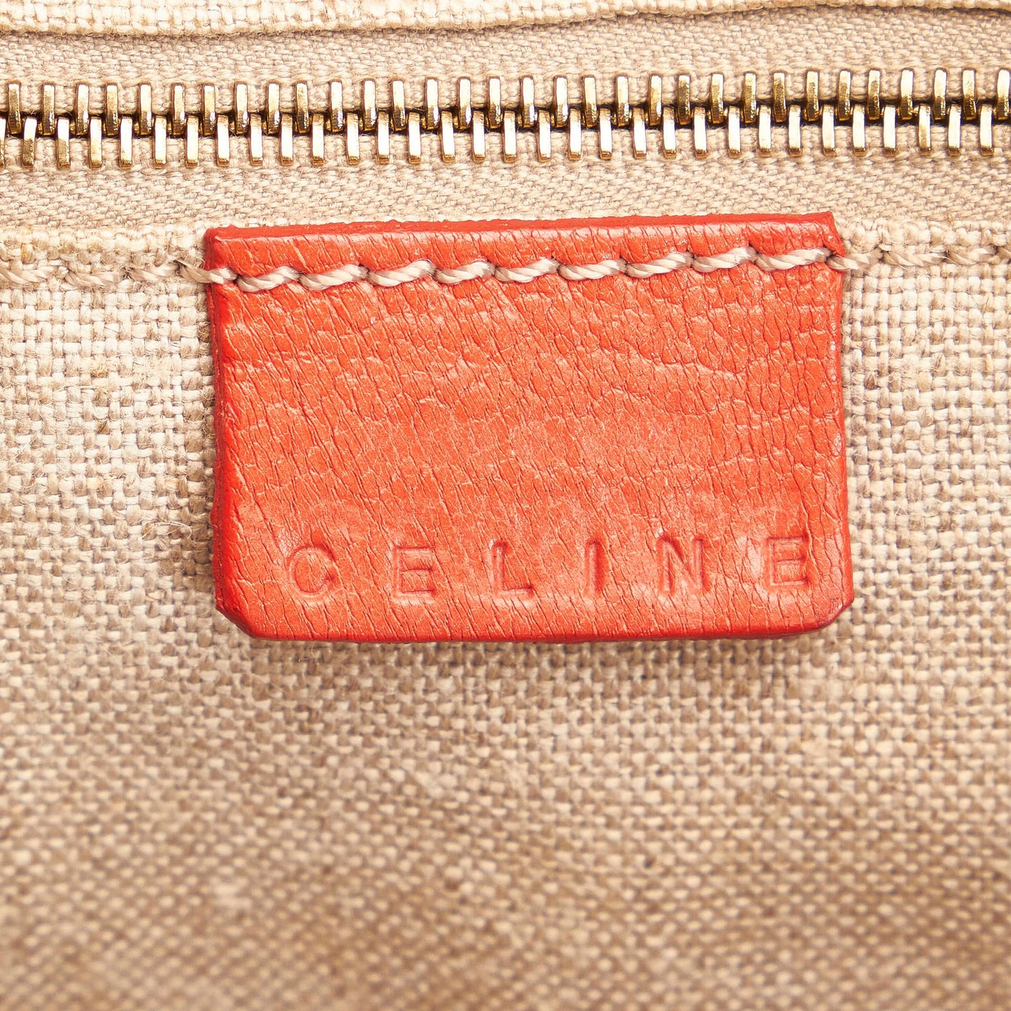 Celine Boogie Canvas Handbag