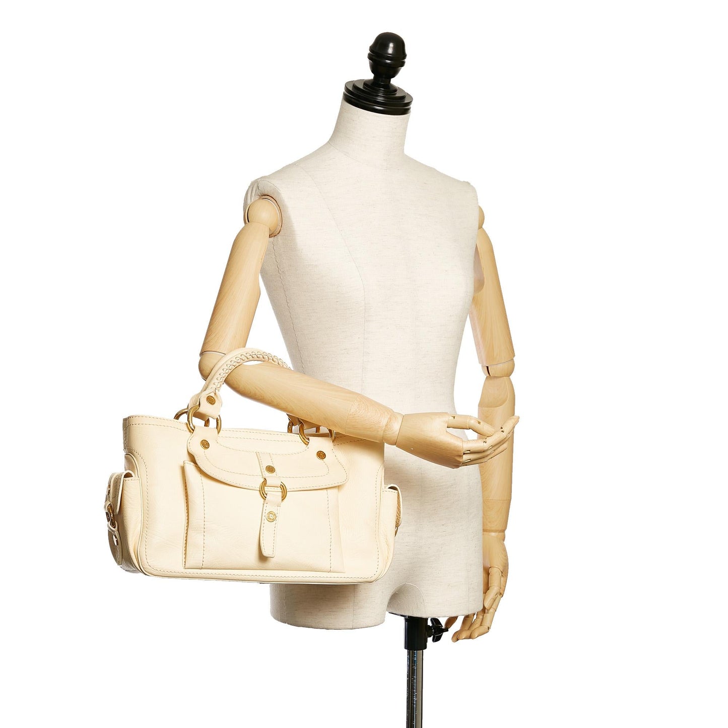 Celine Boogie Leather Handbag