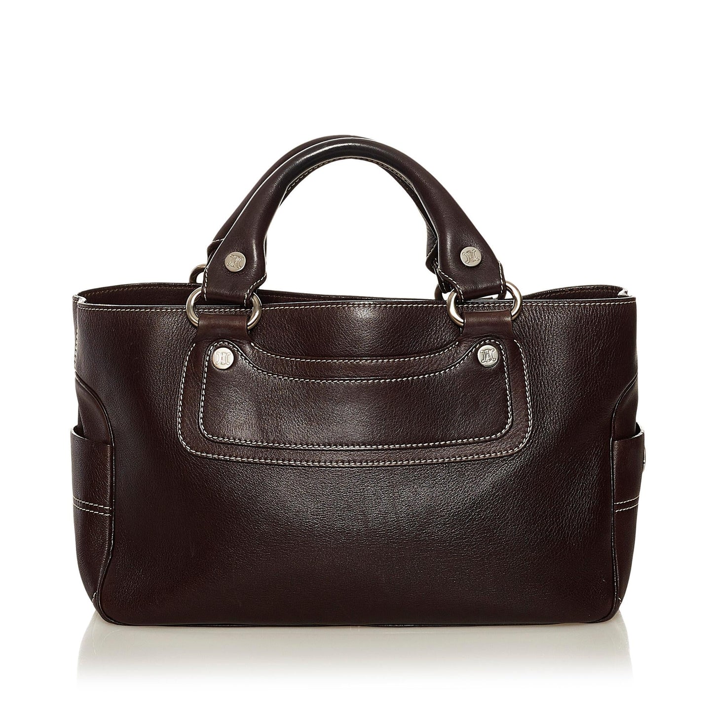 Celine Boogie Leather Handbag