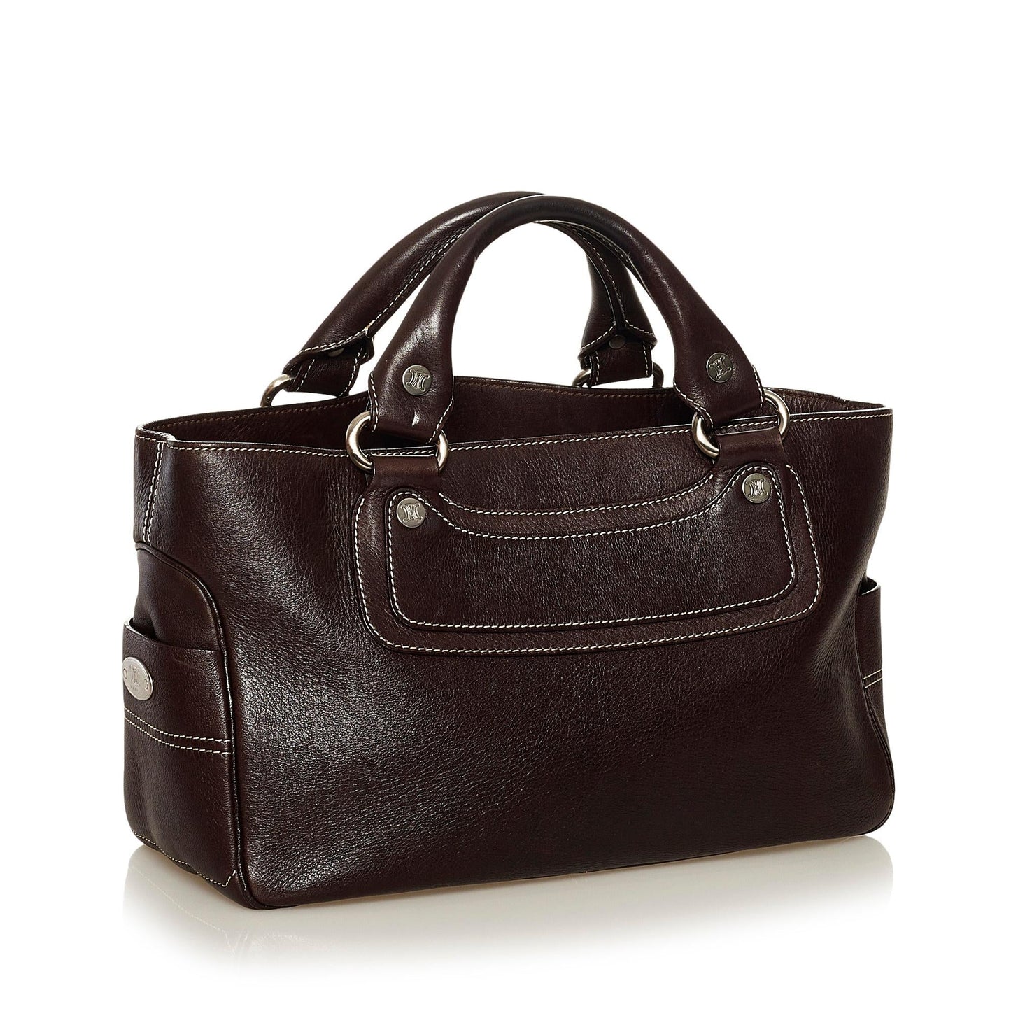 Celine Boogie Leather Handbag