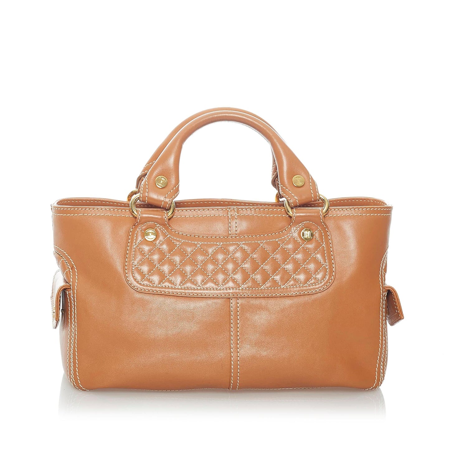 Celine Boogie Leather Handbag