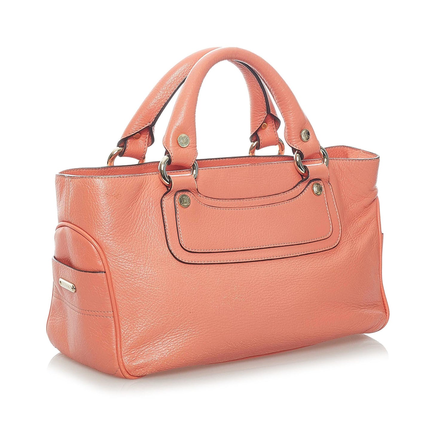 Celine Boogie Leather Handbag