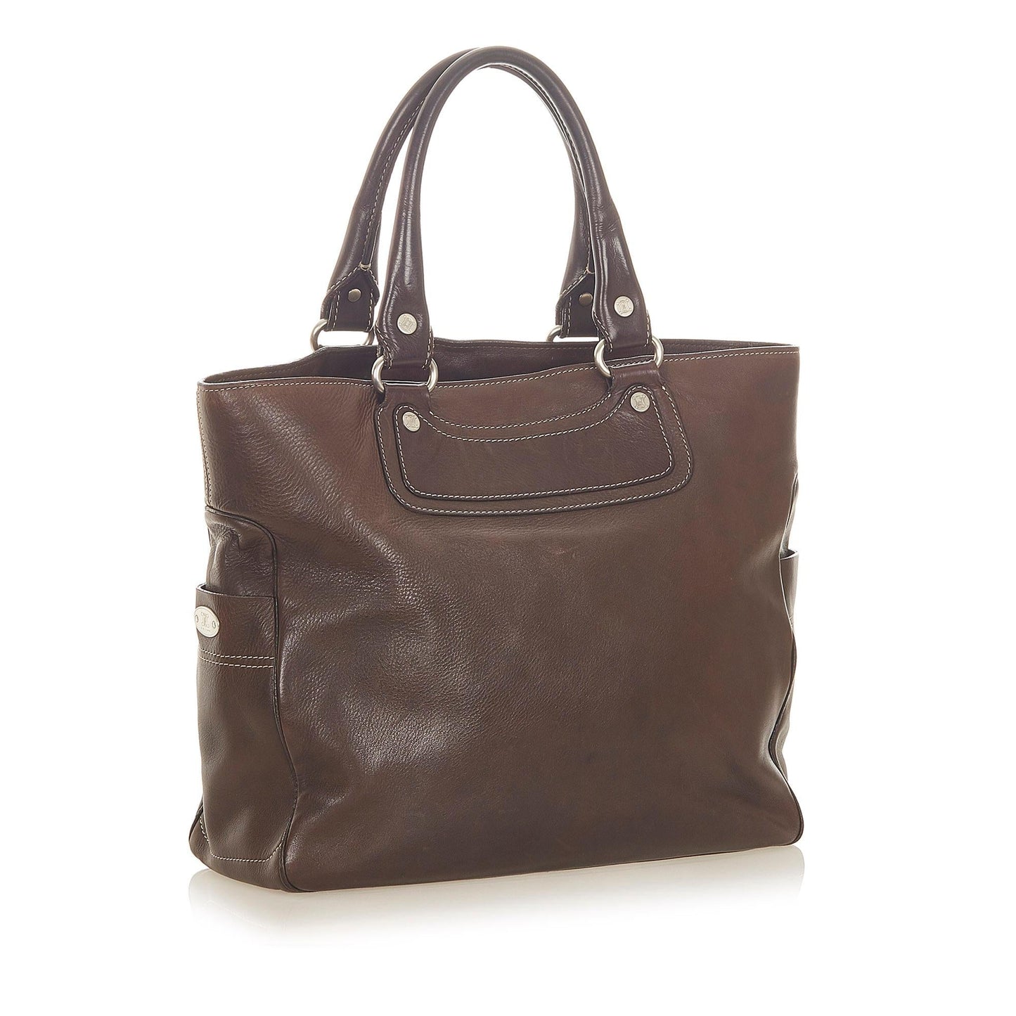 Celine Boogie Leather Tote Bag