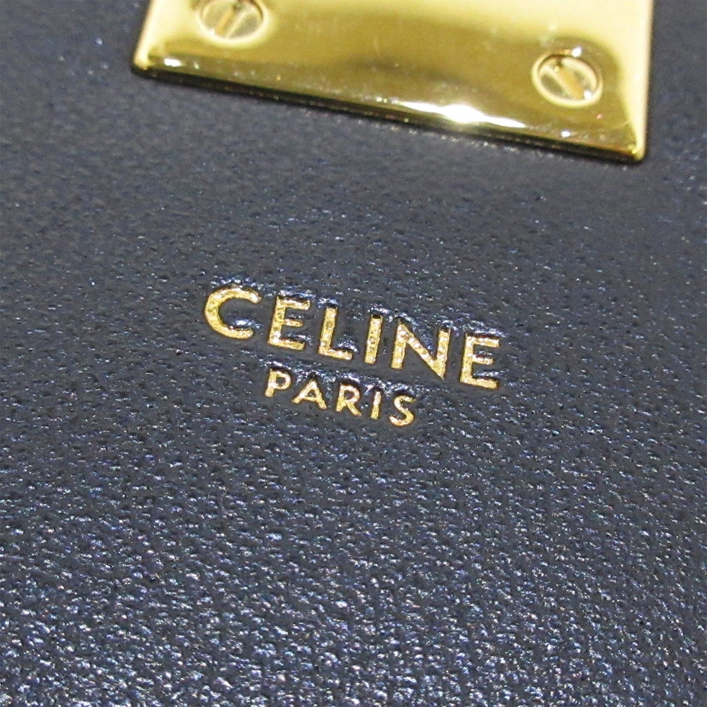 Celine C Bag Patent Leather Crossbody Bag