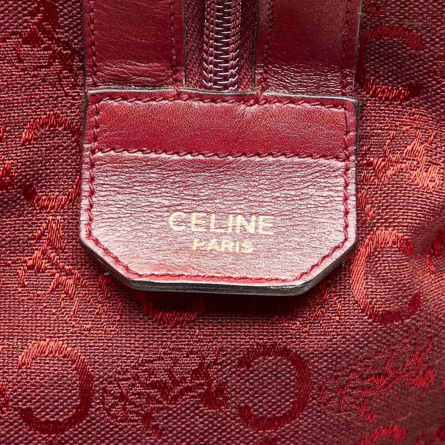 Celine Canvas C Macadam Satchel