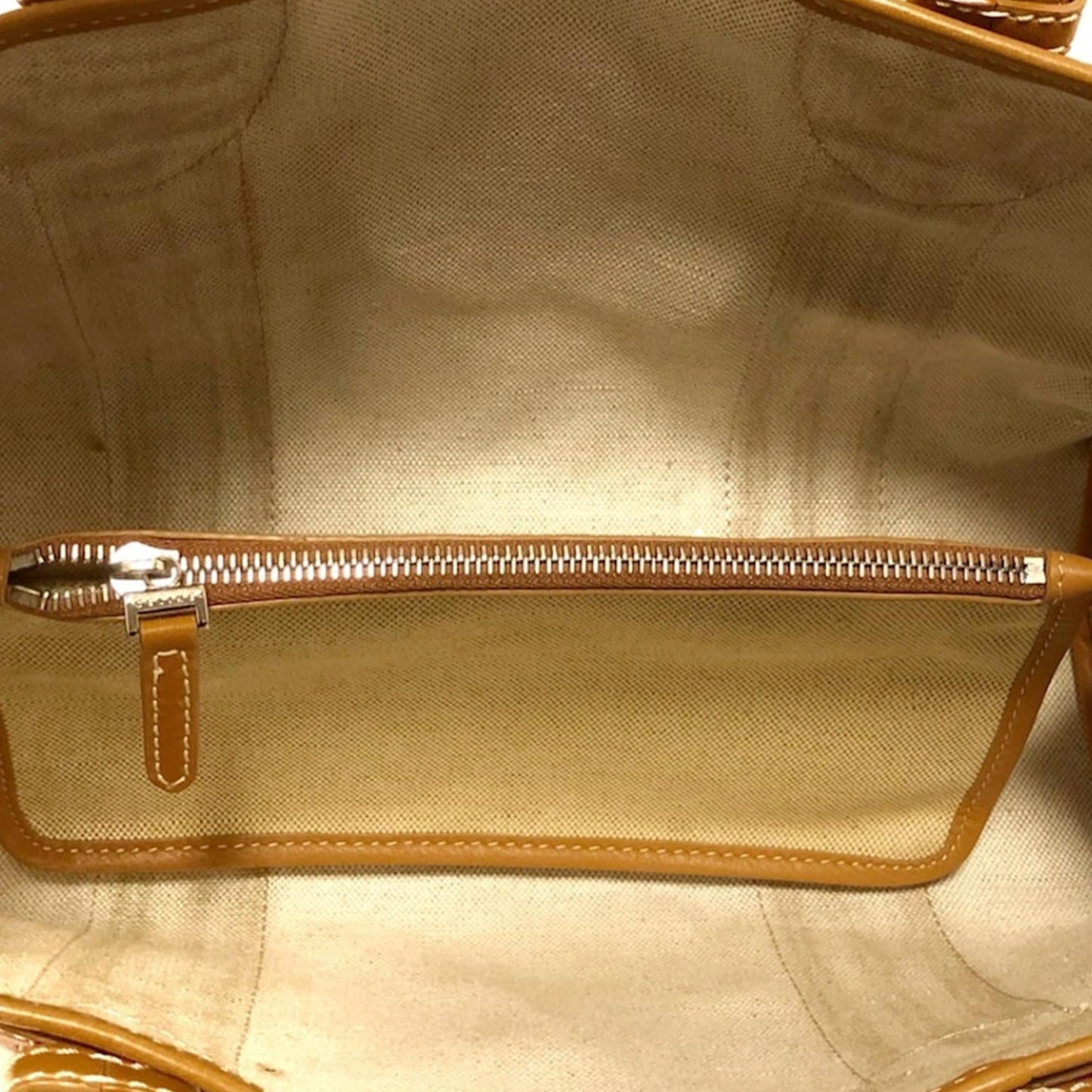 Celine C Macadam Canvas Handbag