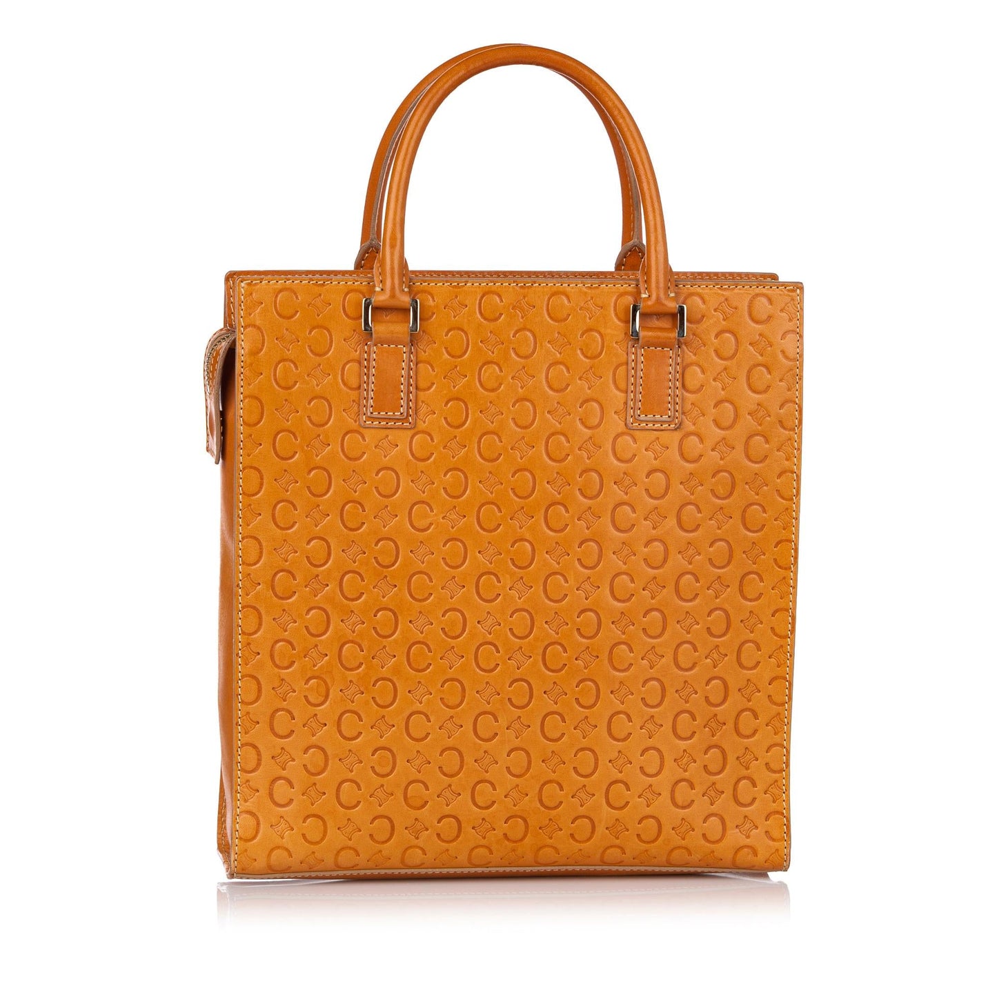 Celine C Macadam Leather Tote Bag