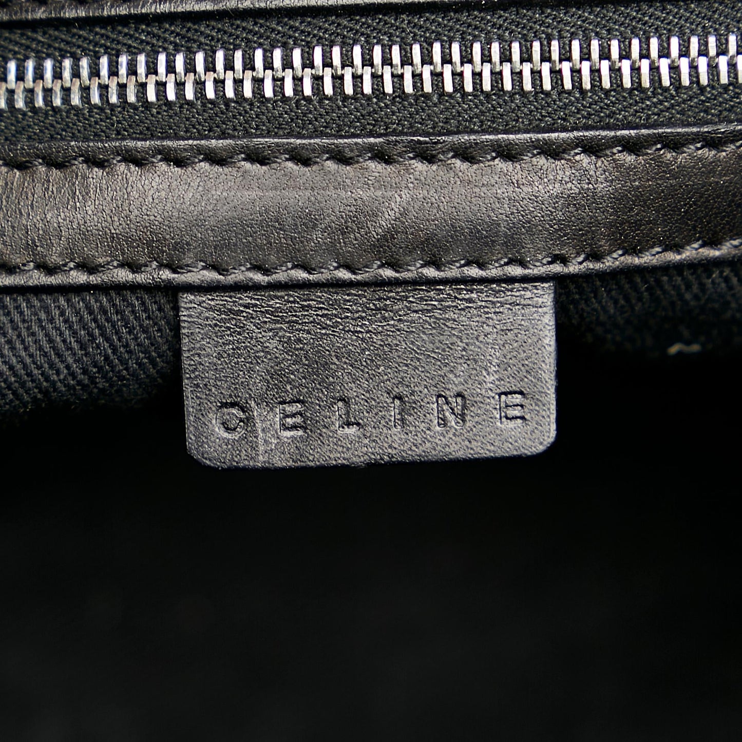 Celine C Macadam Nylon Shoulder Bag