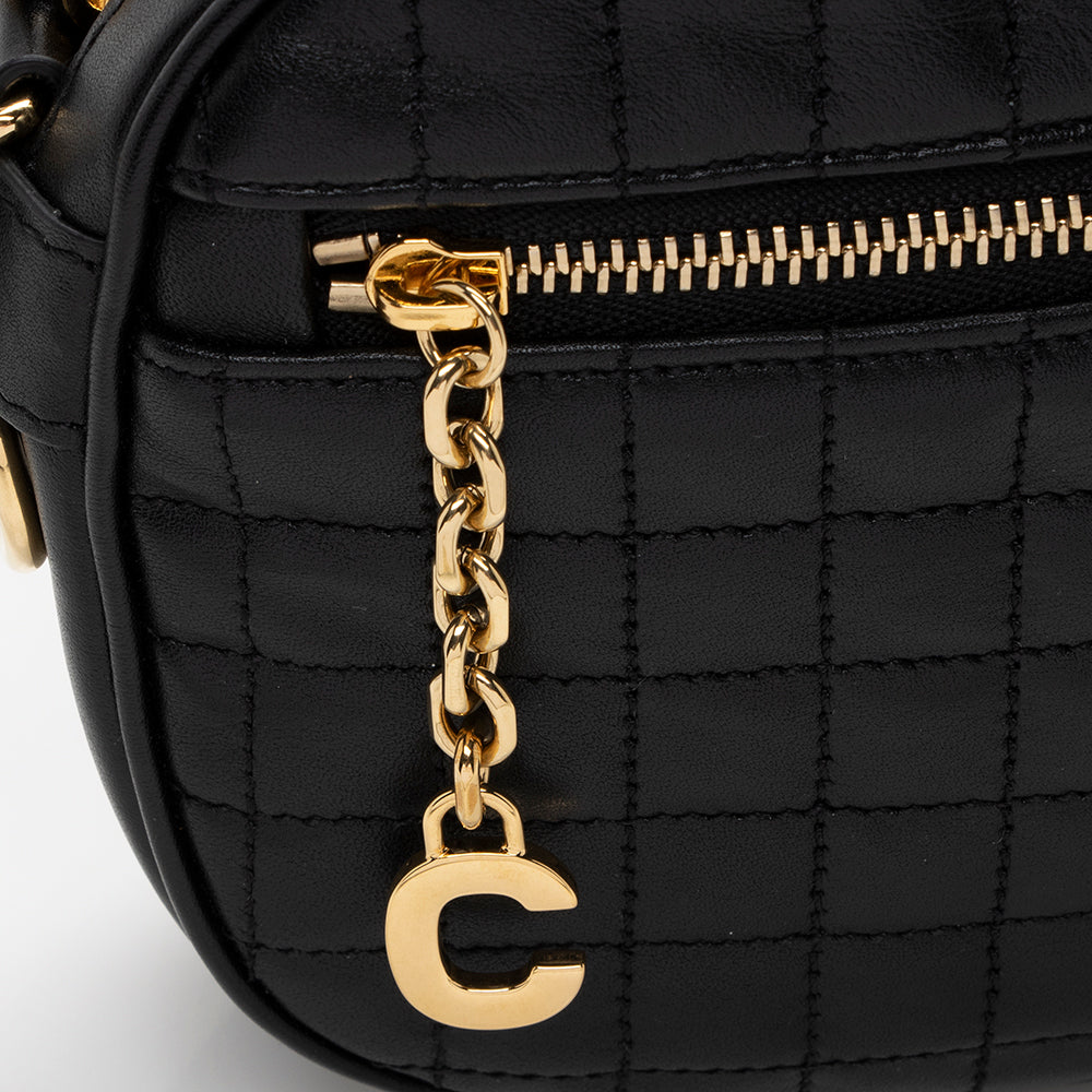 Celine Calfskin C Charm Small Camera Bag