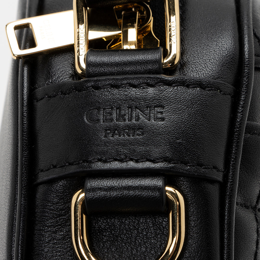 Celine Calfskin C Charm Small Camera Bag