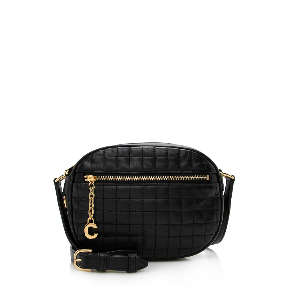 Celine Calfskin C Charm Small Camera Bag