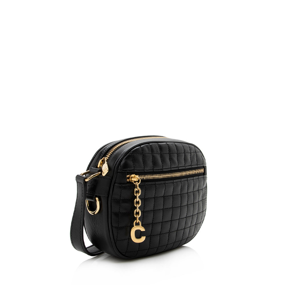 Celine Calfskin C Charm Small Camera Bag