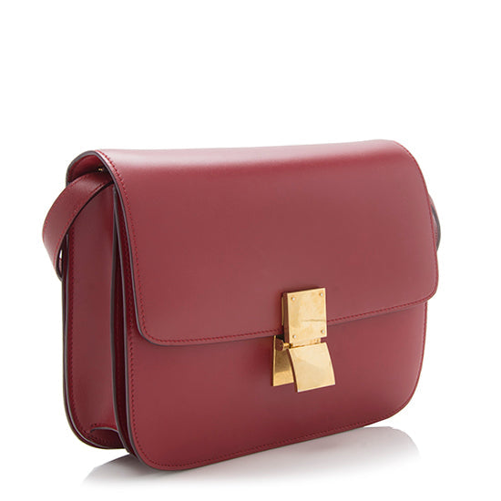 Celine Calfskin Classic Medium Box Bag - FINAL SALE