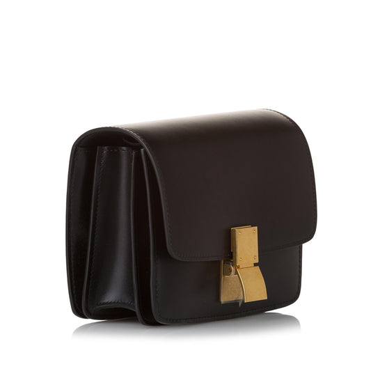 Celine Classic Box Small Leather Crossbody Bag