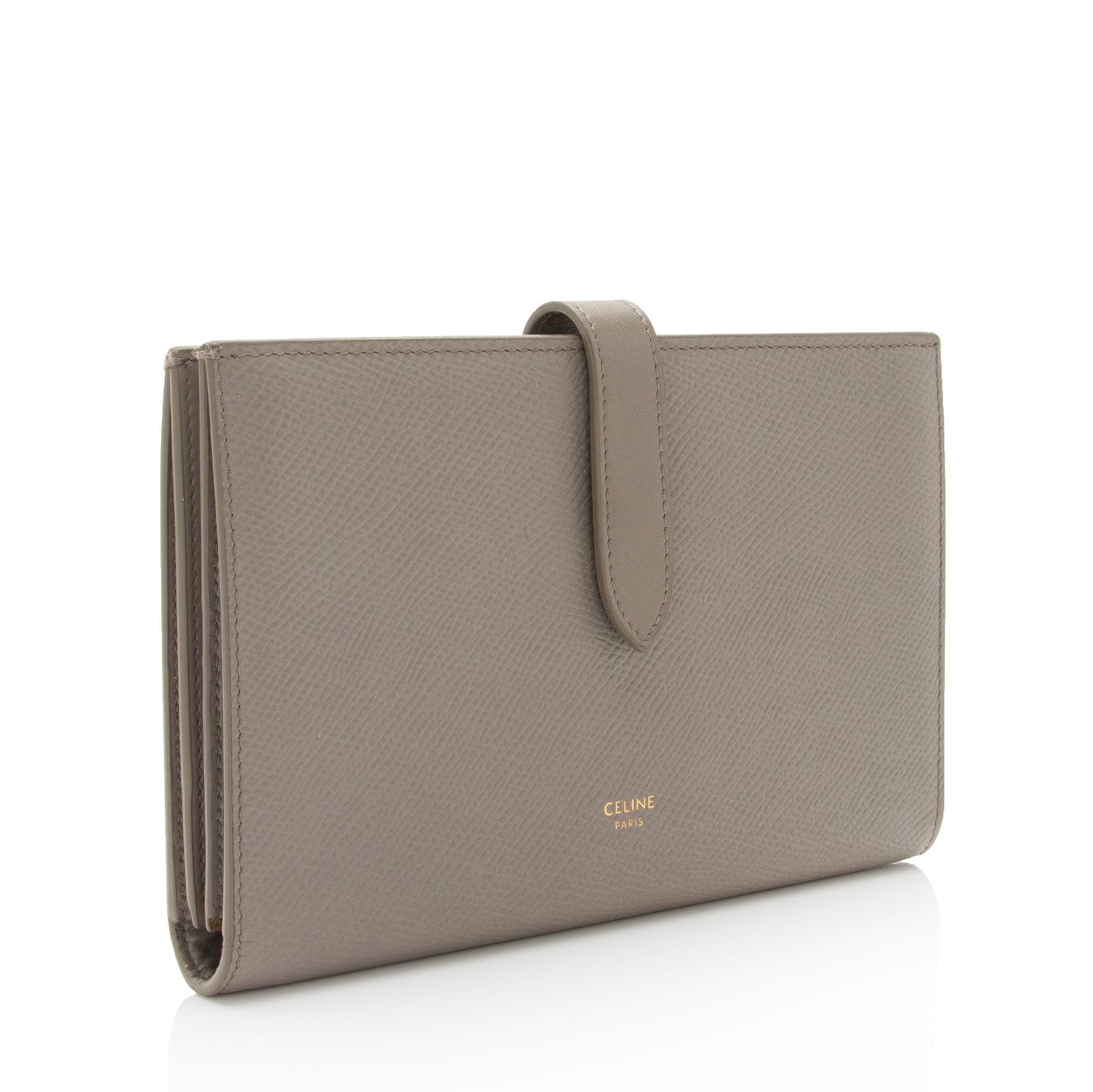 Celine Grained Calfskin Multifunction Large Wallet