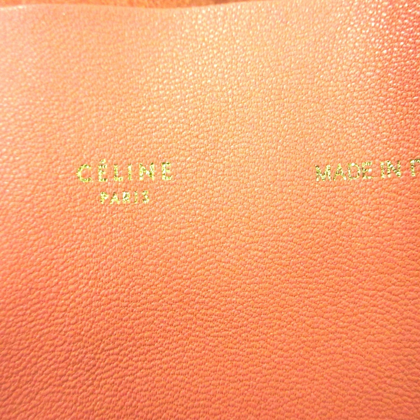 Celine Horizontal Cabas Leather Tote Bag