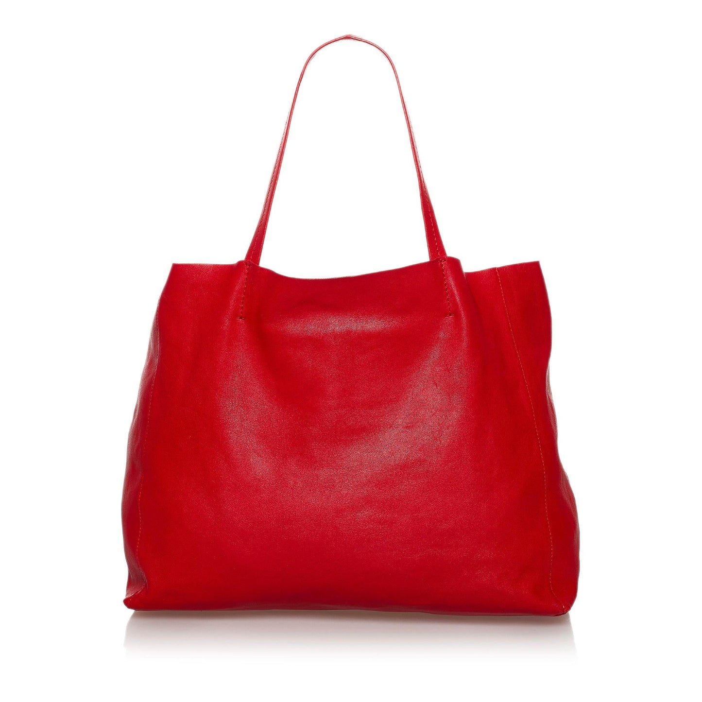 Celine Horizontal Cabas Leather Tote Bag