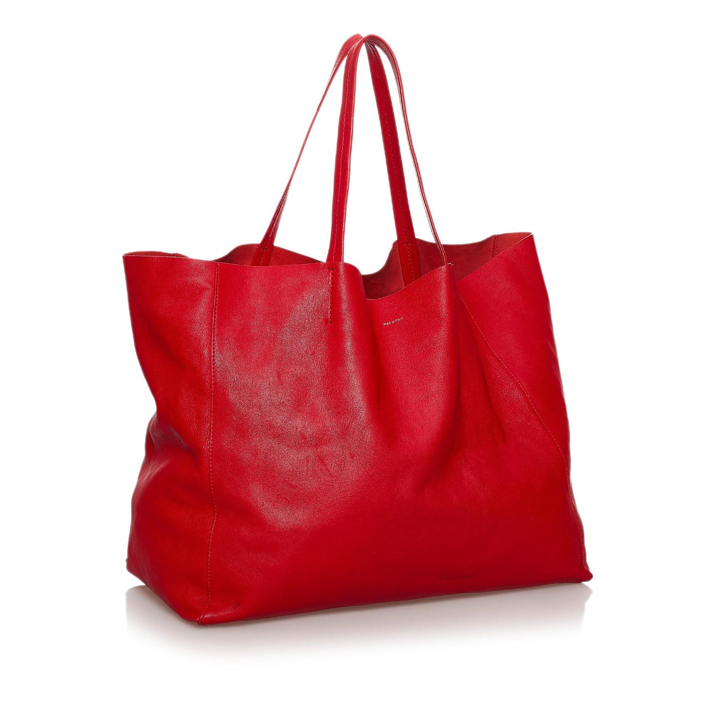 Celine Horizontal Cabas Leather Tote Bag