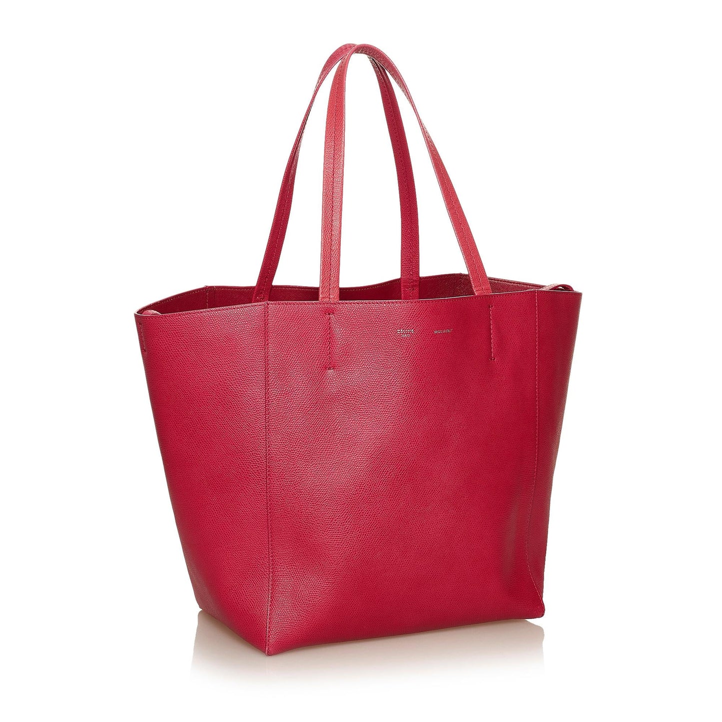 Celine Horizontal Cabas Leather Tote Bag