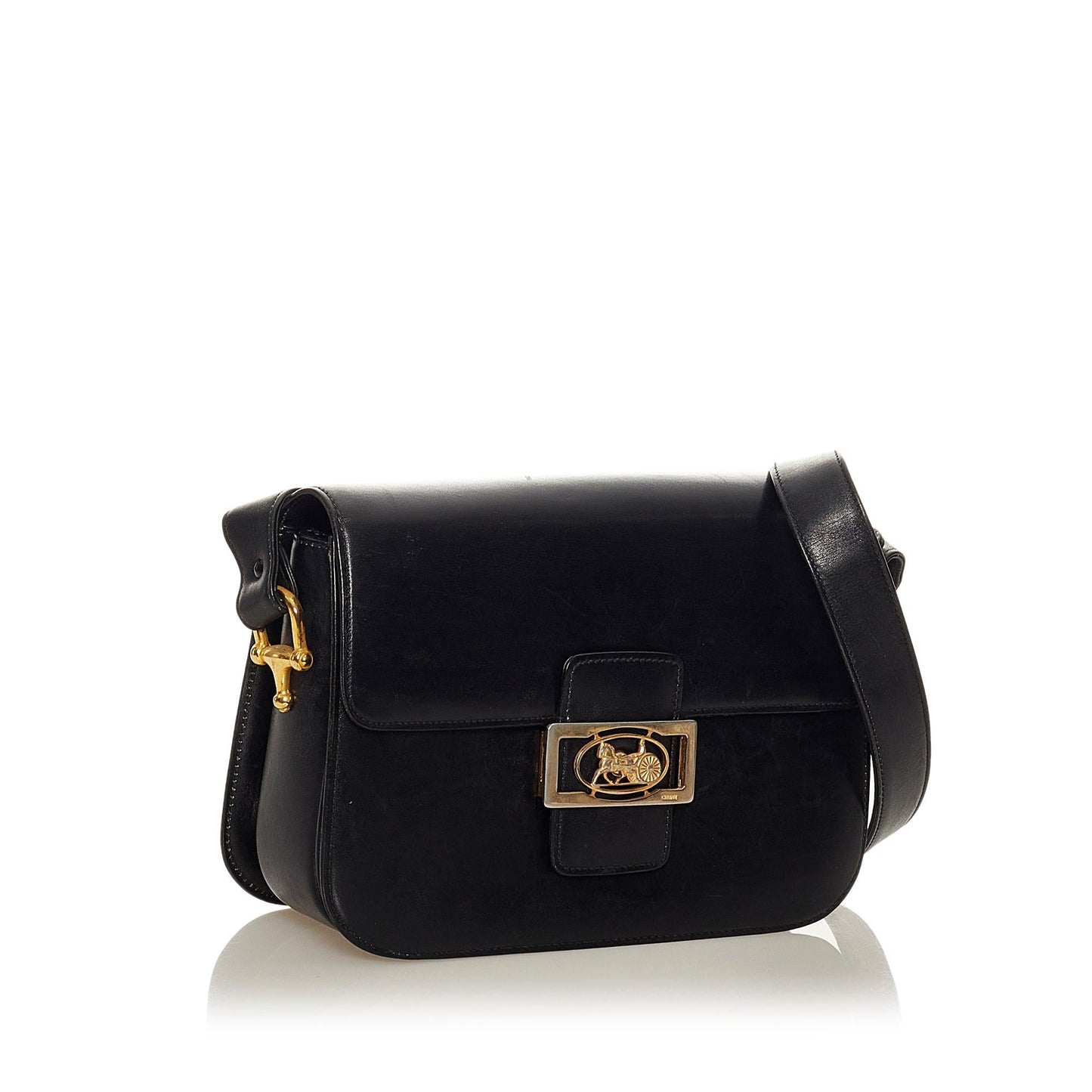 Celine Horse Carriage Leather Shoulder Bag