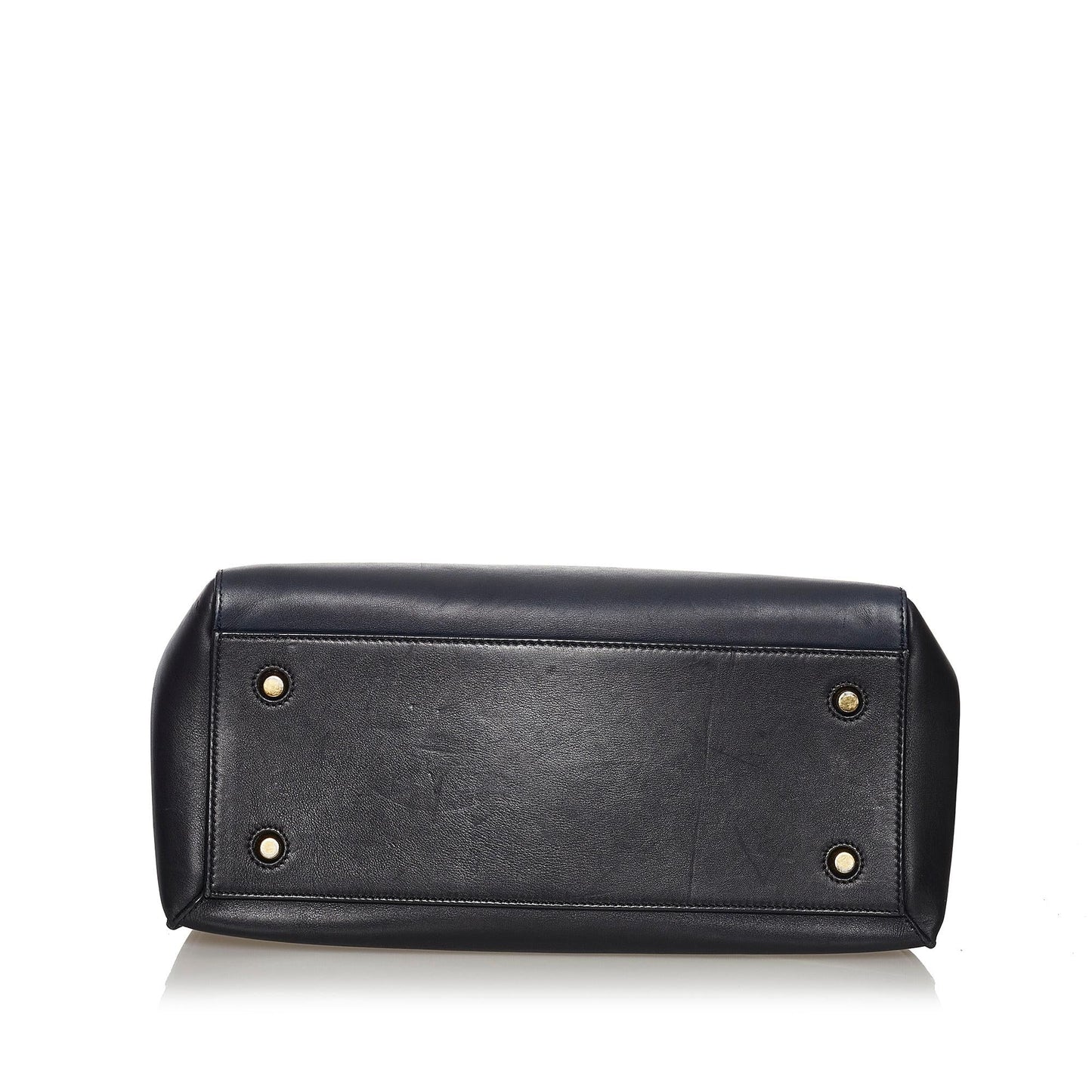 Celine Large Edge Leather Shoulder Bag