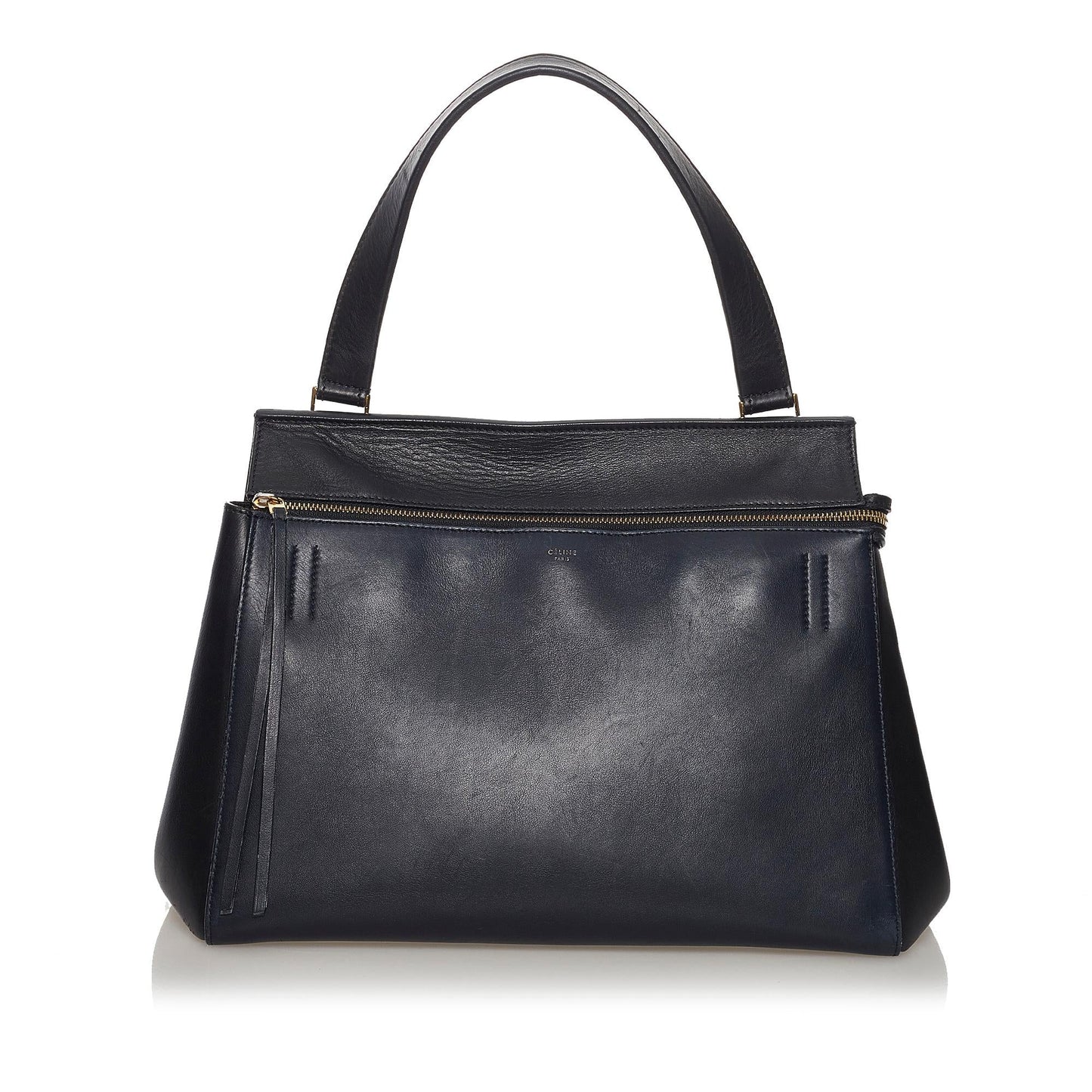 Celine Large Edge Leather Shoulder Bag