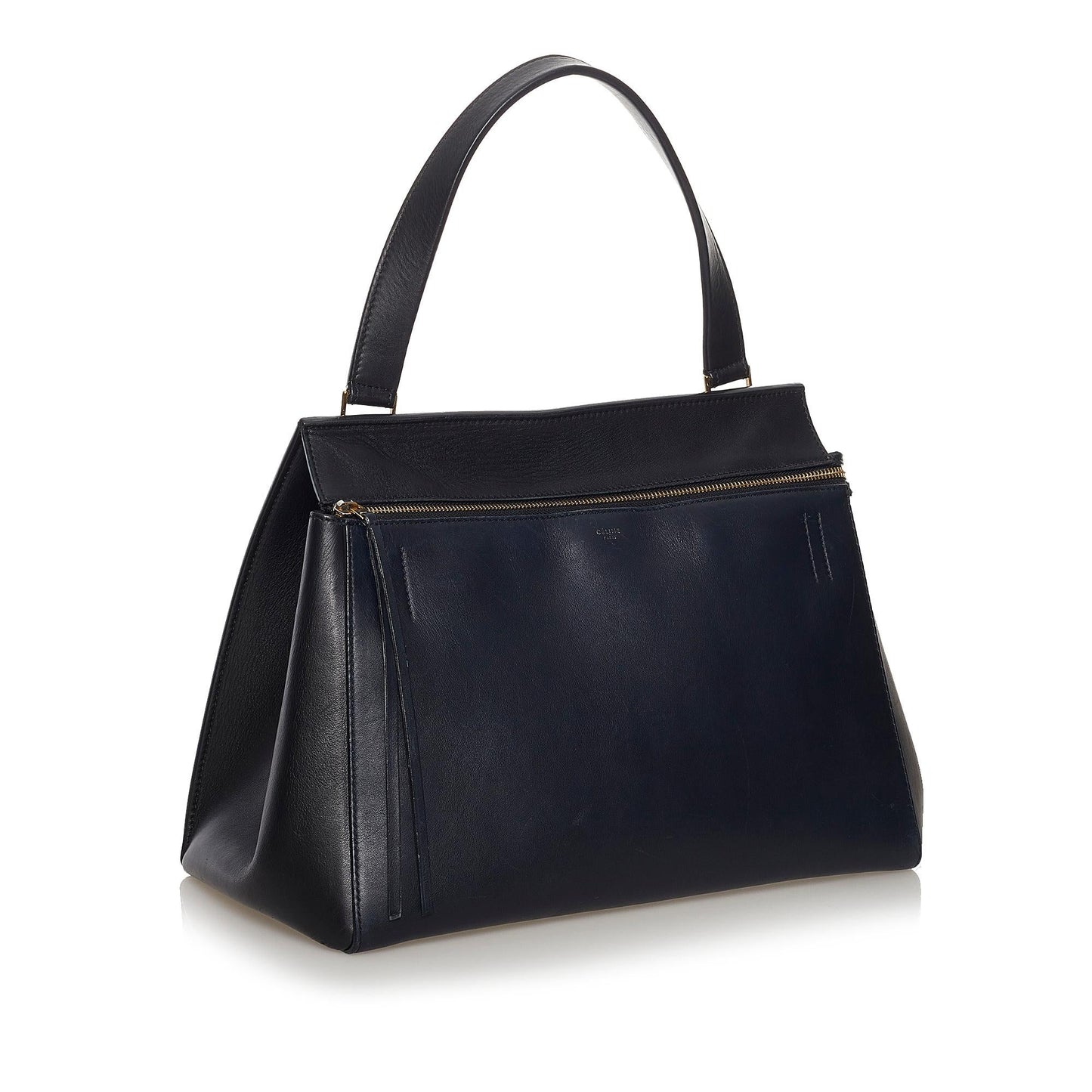 Celine Large Edge Leather Shoulder Bag