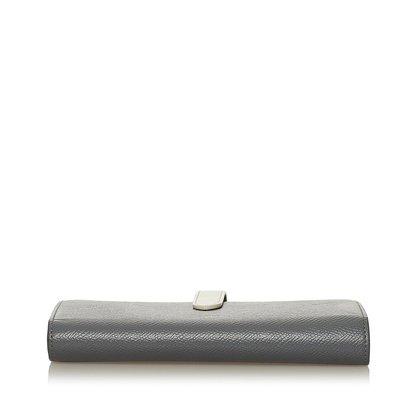 Celine Large Strap Wallet in Bicolour Grained Calfskin