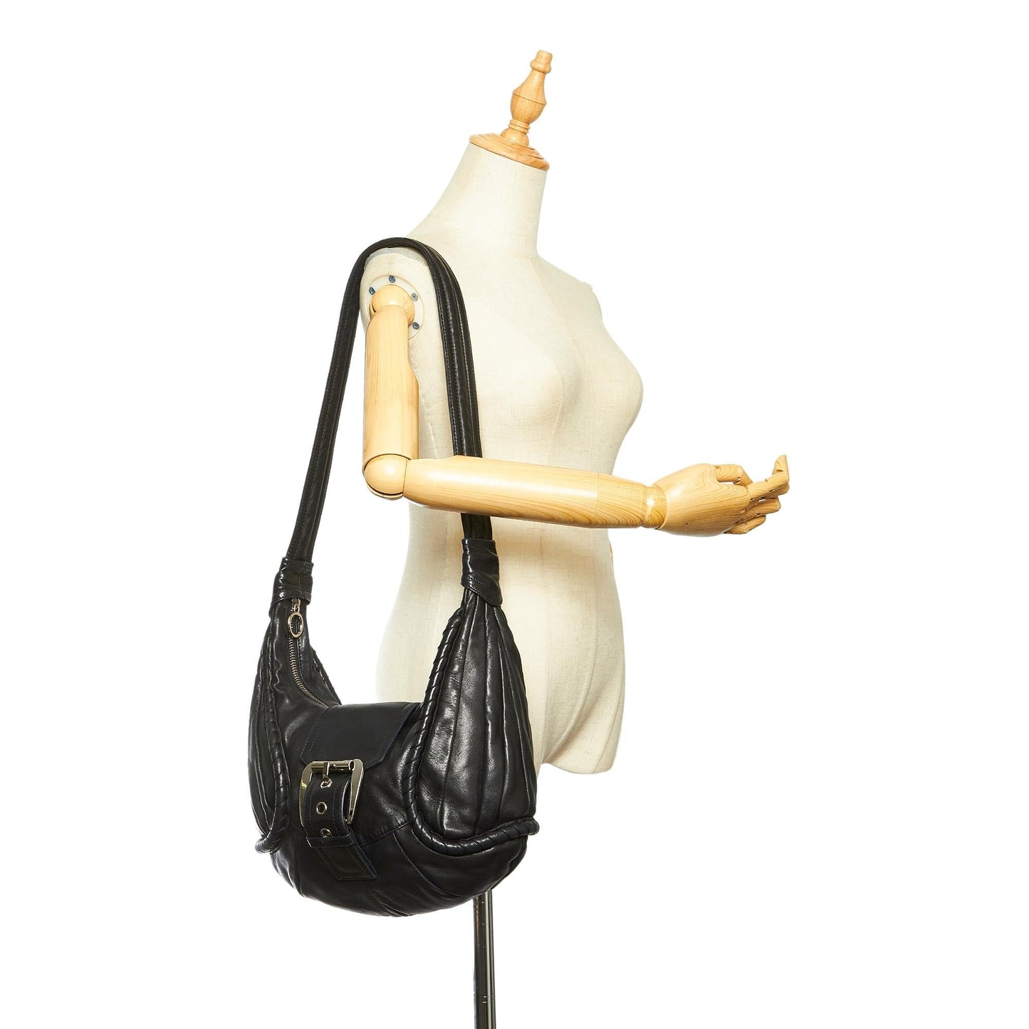 Celine Leather Hobo Bag