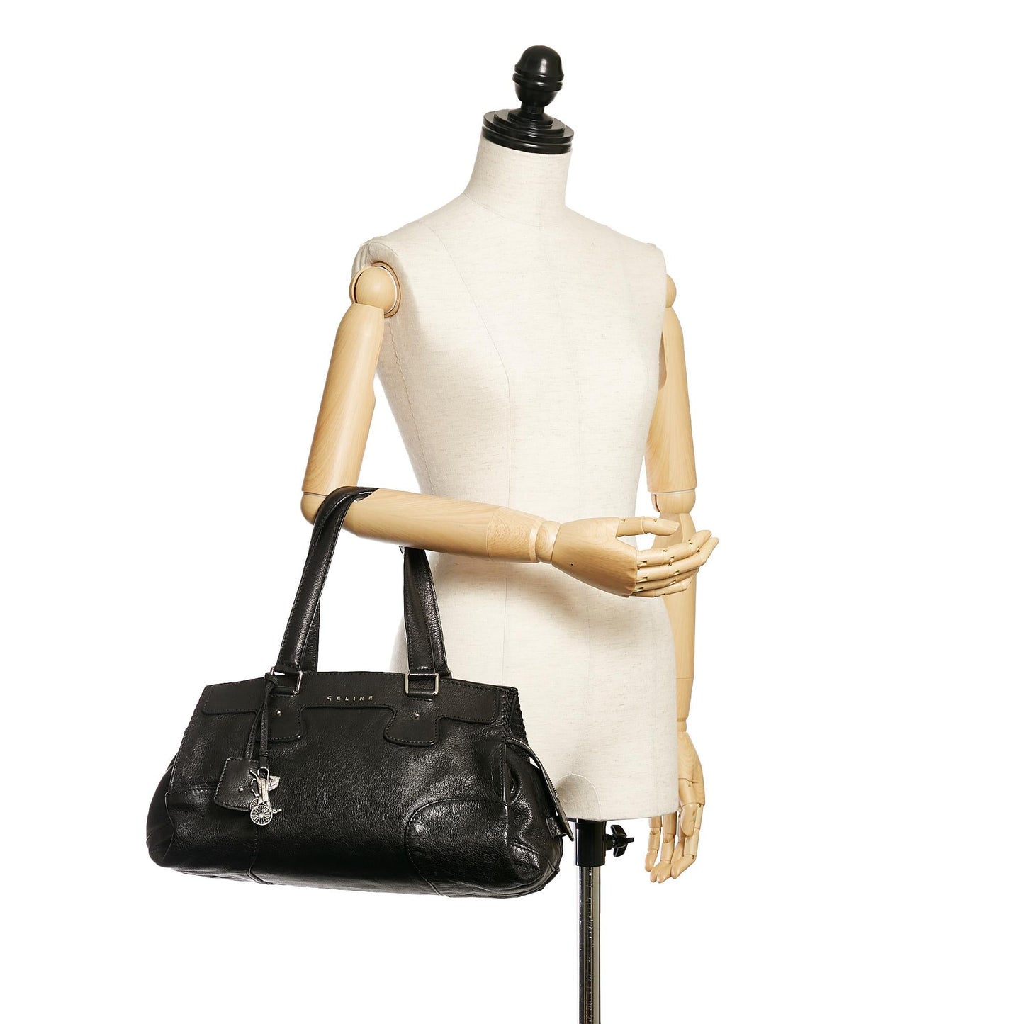 Celine Leather Shoulder Bag